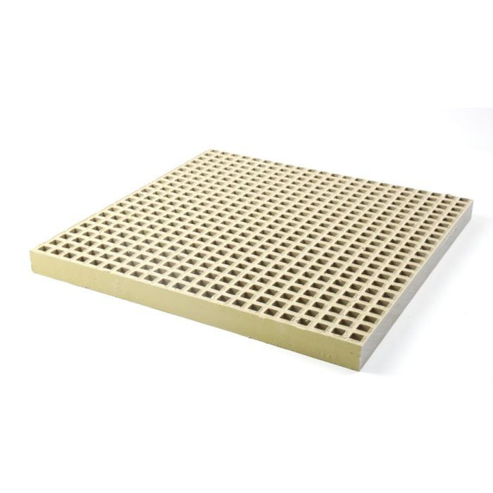 caillebotis polyester maille 19x19 beige ral 1001