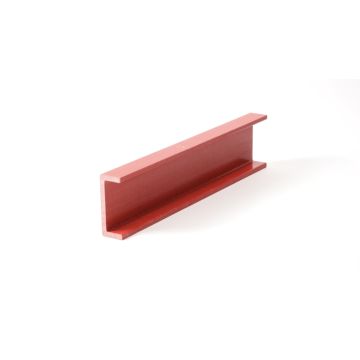 Structure Profilé Polyester U90, 35x8, Rouge.