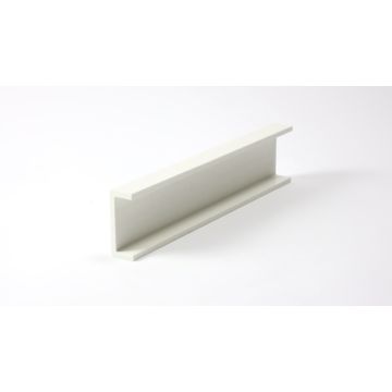 Structure Profilé Polyester U90, 35x8, Blanc.