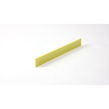 Profilé Polyester Plat 40x8 Jaune