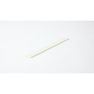 Profilé Polyester Plat 40x5 Blanc