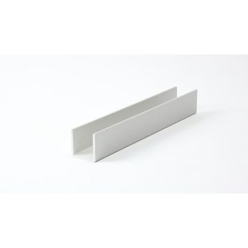 Structure Profilé Polyester U60, 60x5, Gris
