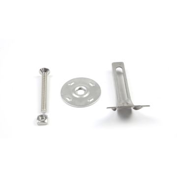 agrafe inox pour fixer caillebotis polyester
