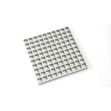 caillebotis polyester ortho maille 38x38 épaisseur 30
