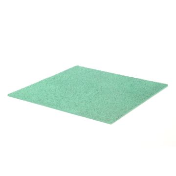 Plaque antidérapante fibres de verre silicée verte – ep. 5 mm