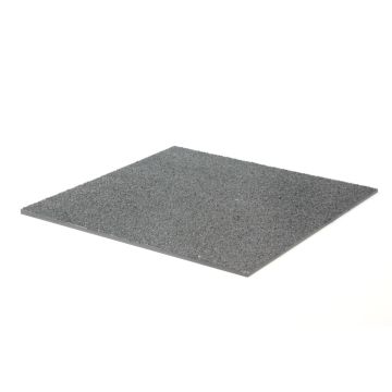 Plaque antidérapante fibres de verre silicée noire – ep. 5 mm
